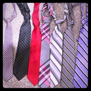 7 Suit Ties 🙌🏼 Great condition!